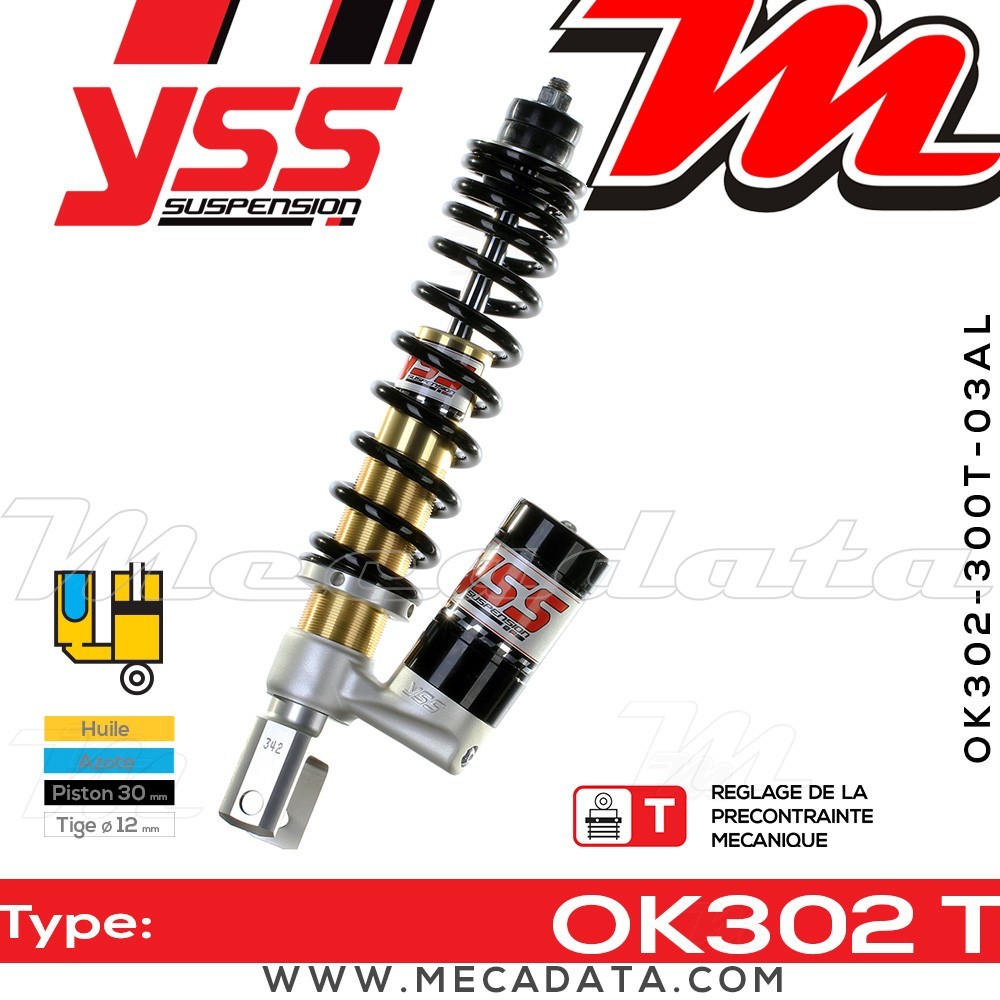 Amortisseur ~ YSS OK302-300T-03AL-388