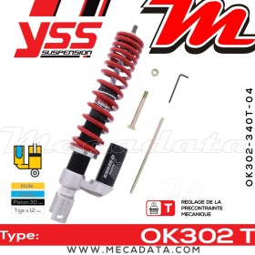 Amortisseur ~ YSS OK302-340T-04-858