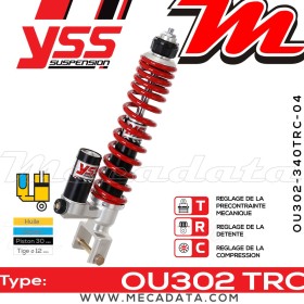 Amortisseur ~ YSS OU302-340TRC-04-858