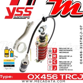 Amortisseur ~ YSS OX456-315TRCJ-07-958