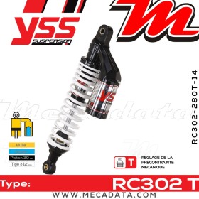 Amortisseur ~ YSS RC302-280T-14-858