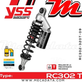 Amortisseur ~ YSS RC302-320T-09-888