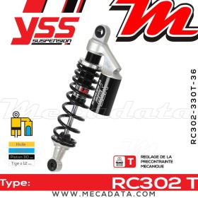 Amortisseur ~ YSS RC302-330T-36-888
