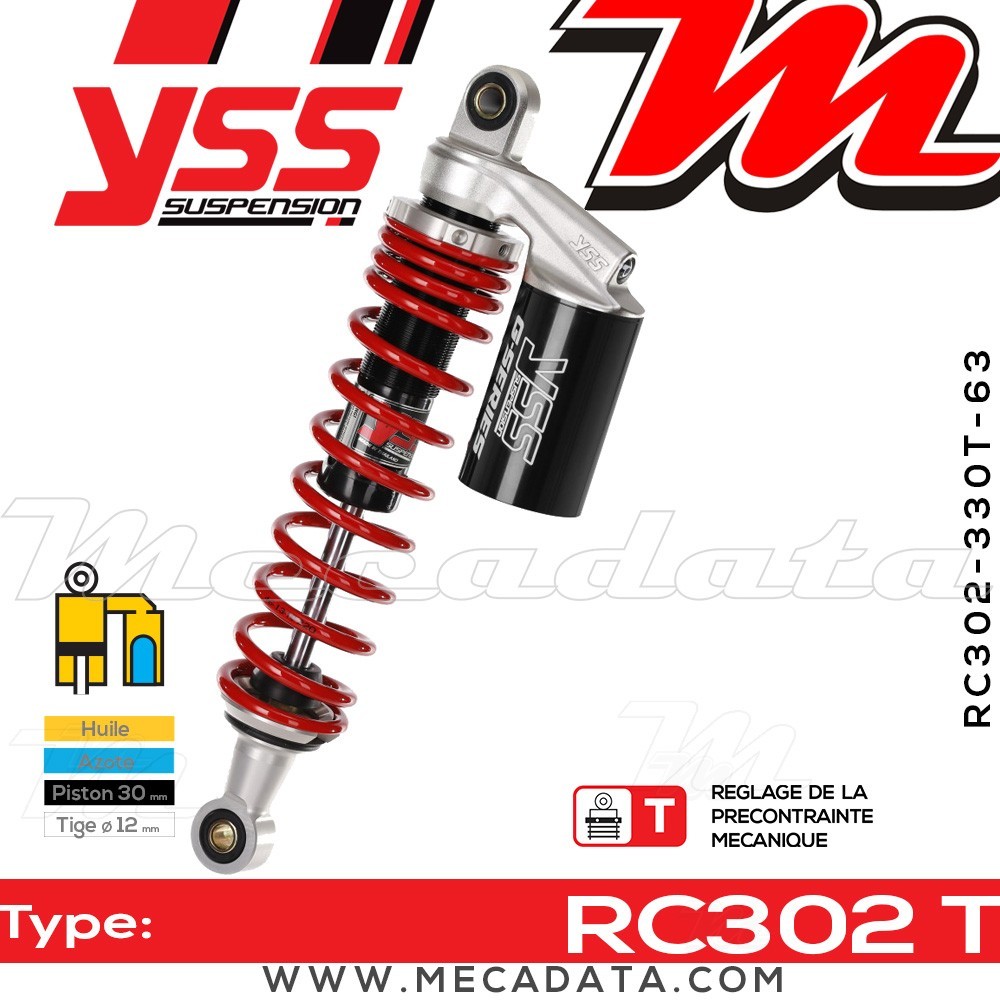 Amortisseur ~ YSS RC302-330T-63-858