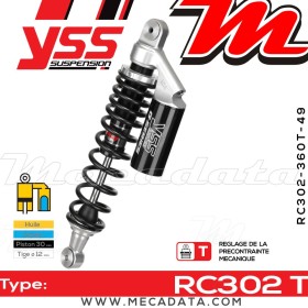 Amortisseur ~ YSS RC302-360T-49-888