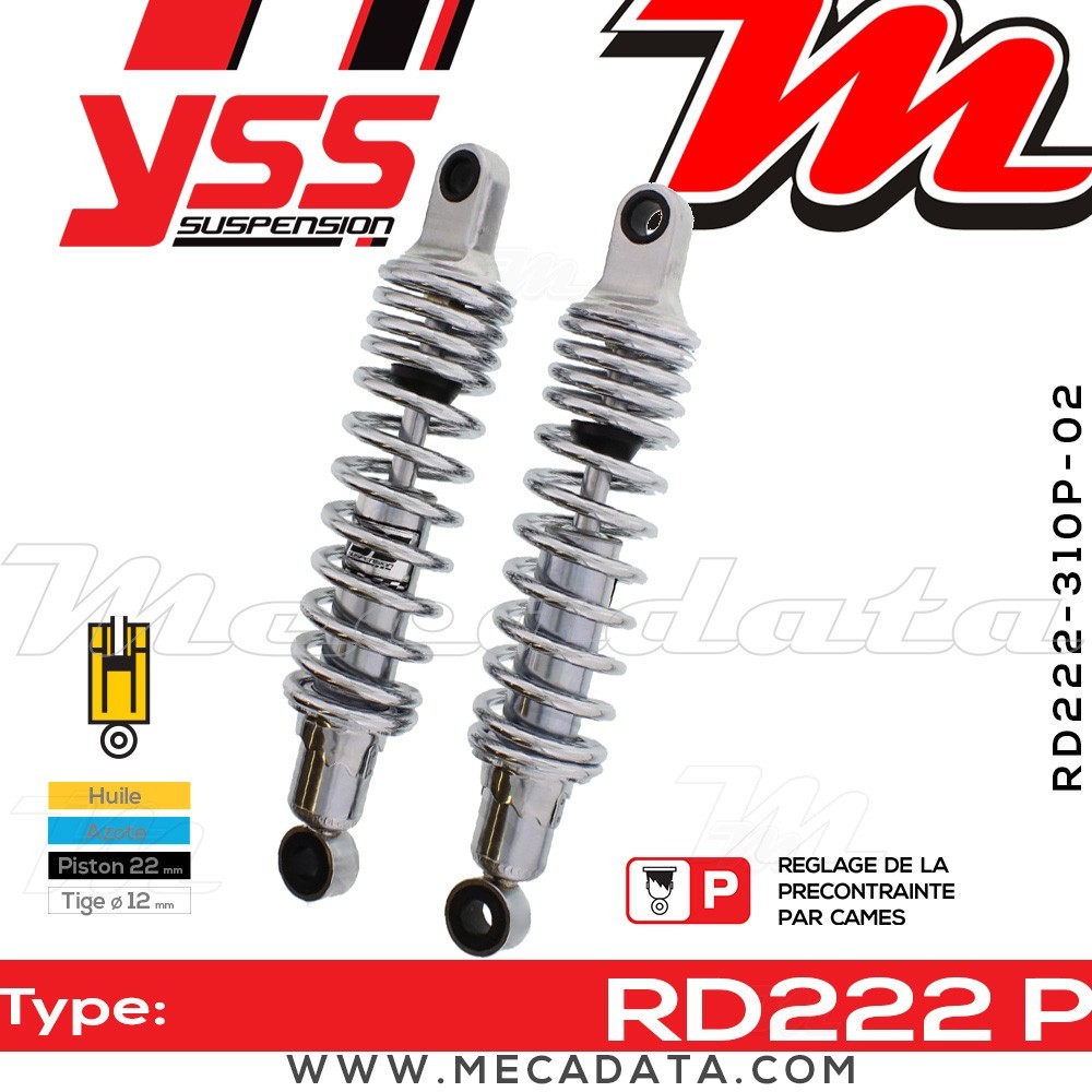 Amortisseur ~ YSS RD222-310P-02-11