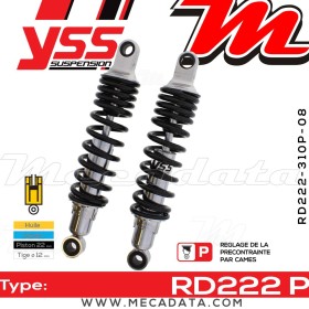 Amortisseur ~ YSS RD222-310P-08-18