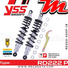 Amortisseur ~ YSS RD222-320P-18-18