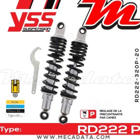 Amortisseur ~ YSS RD222-320P-20-18