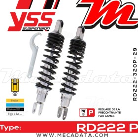 Amortisseur ~ YSS RD222-320P-29-18