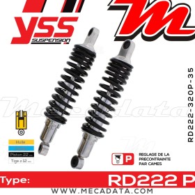 Amortisseur ~ YSS RD222-320P-35-18
