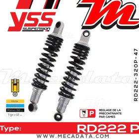 Amortisseur ~ YSS RD222-320P-47-18