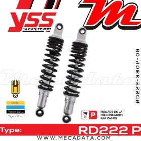 Amortisseur ~ YSS RD222-330P-09-18