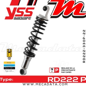 Amortisseur ~ YSS RD222-330P-22-18