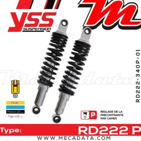 Amortisseur ~ YSS RD222-340P-01-18