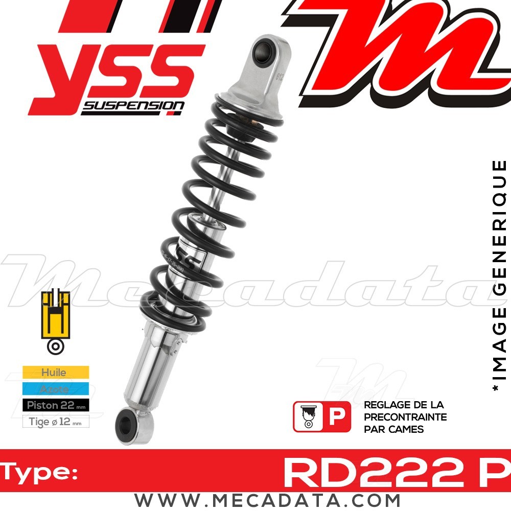 Amortisseur ~ YSS RD222-340P-05-18 