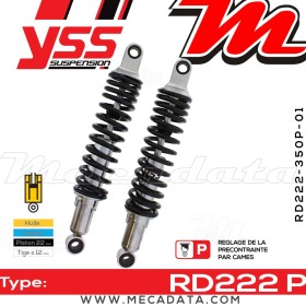 Amortisseur ~ YSS RD222-350P-01-18