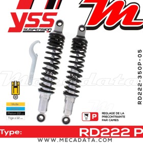 Amortisseur ~ YSS RD222-350P-05-18
