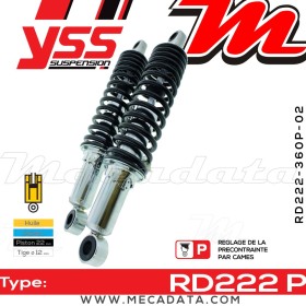 Amortisseur ~ YSS RD222-360P-02-18