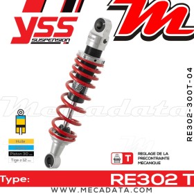Amortisseur ~ YSS RE302-300T-04-88