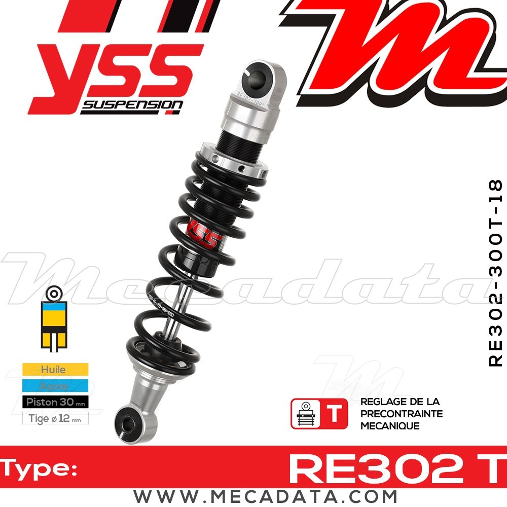Amortisseur ~ YSS RE302-300T-18-88