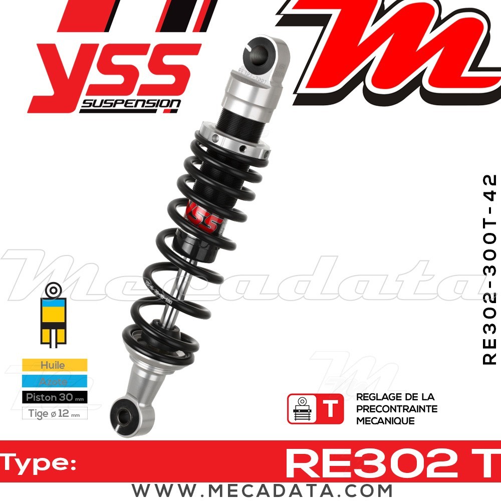 Amortisseur ~ YSS RE302-300T-42-88
