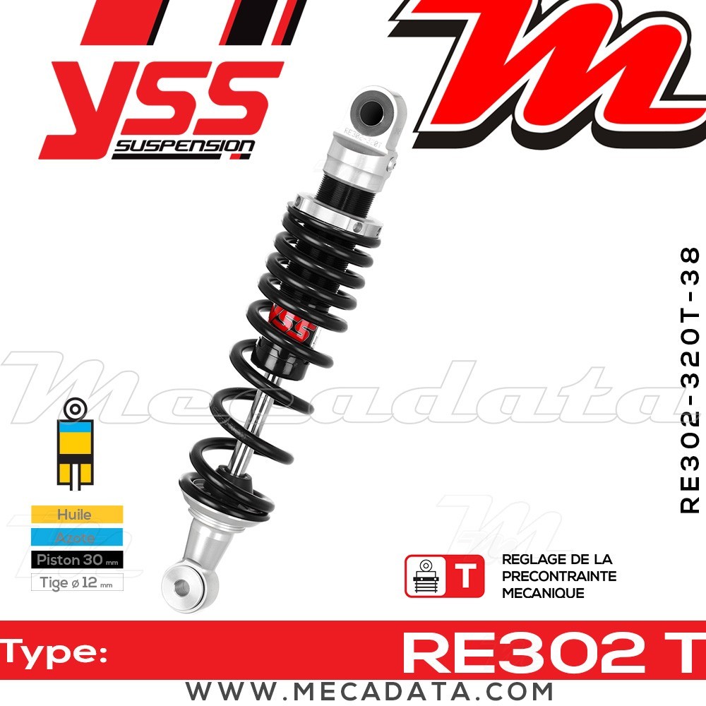 Amortisseur ~ YSS RE302-320T-38-88