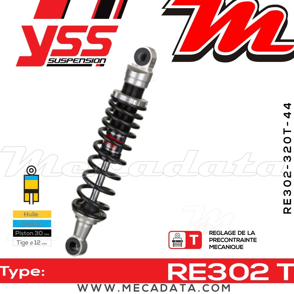 Amortisseur ~ YSS RE302-320T-44-88