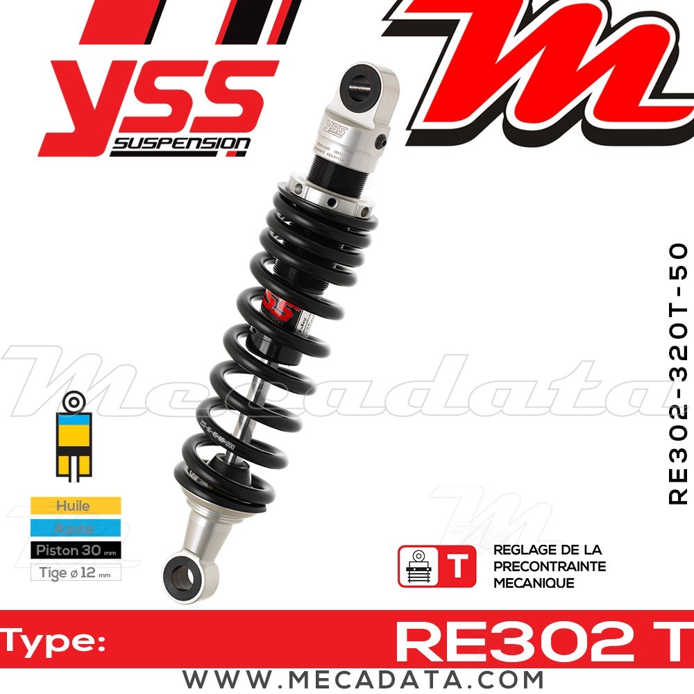 Amortisseur ~ YSS RE302-320T-50-88