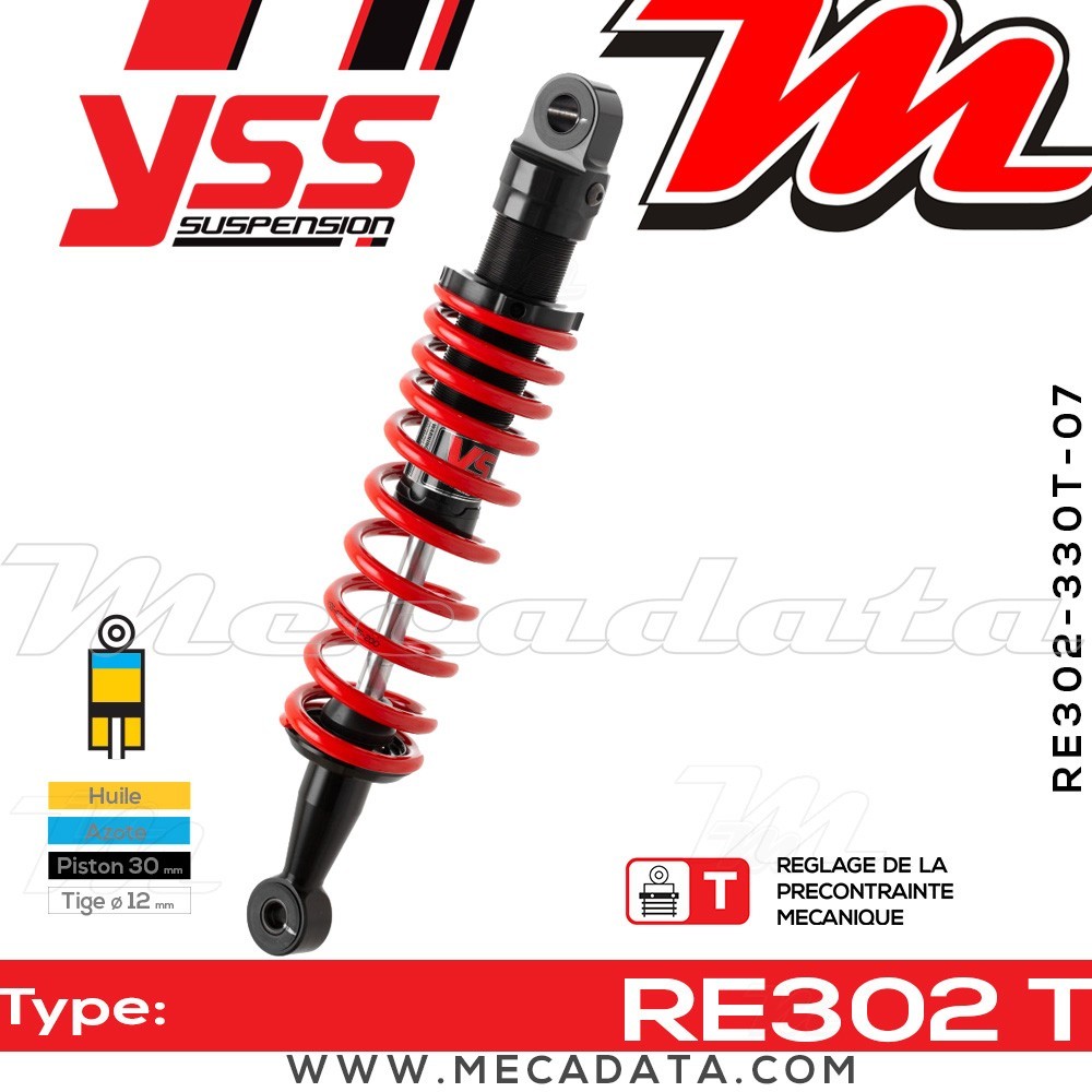 Amortisseur ~ YSS RE302-330T-07-B5