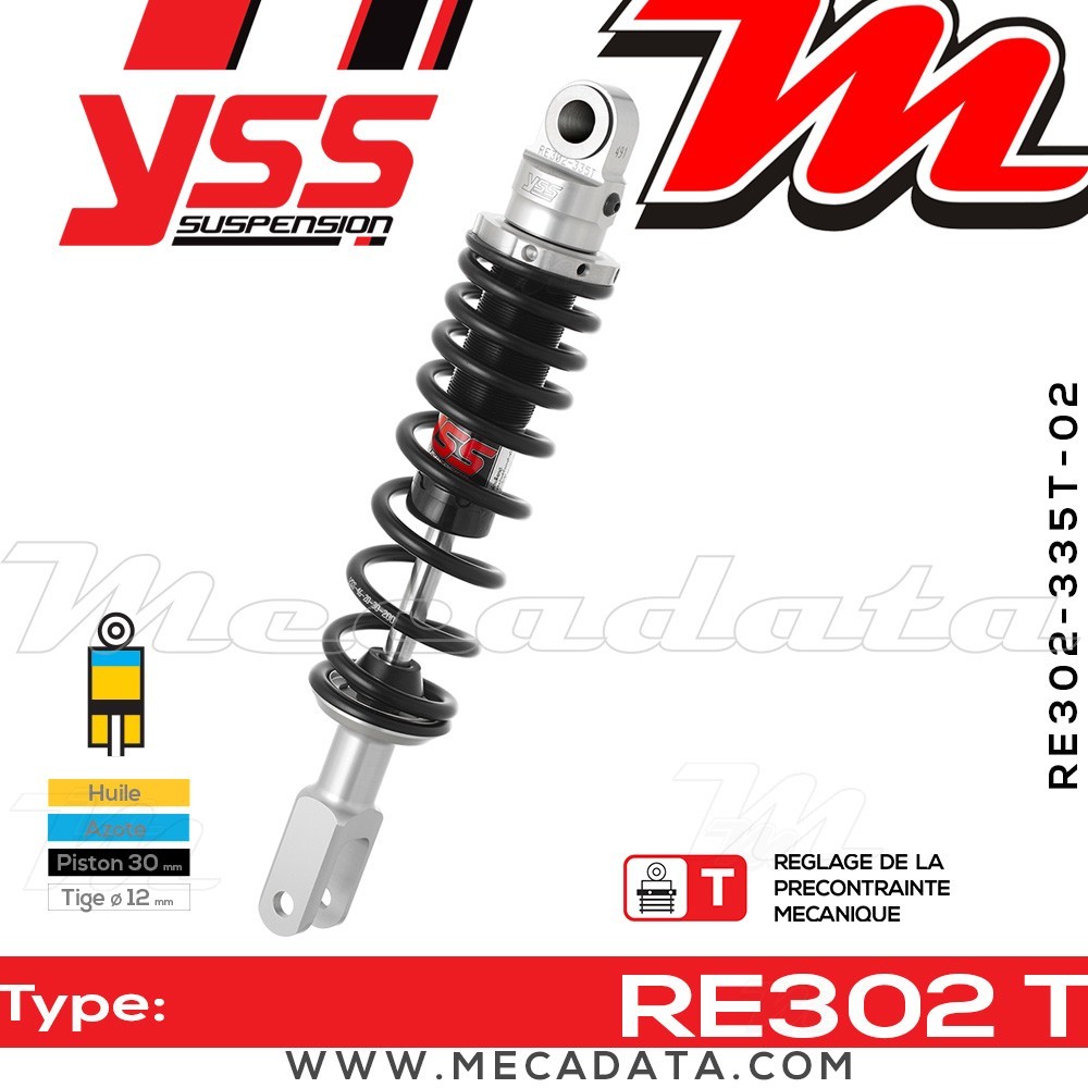 Amortisseur ~ YSS RE302-335T-02-88