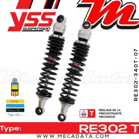 Amortisseur ~ YSS RE302-340T-07-88