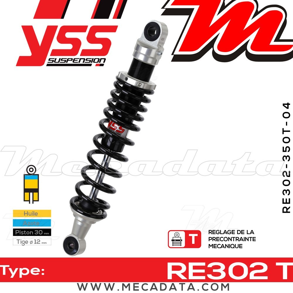 Amortisseur ~ YSS RE302-350T-04-88