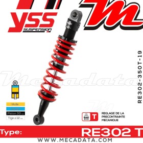 Amortisseur ~ YSS RE302-350T-19-85