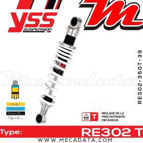 Amortisseur ~ YSS RE302-350T-39-82
