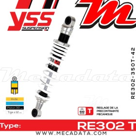 Amortisseur ~ YSS RE302-350T-42-82