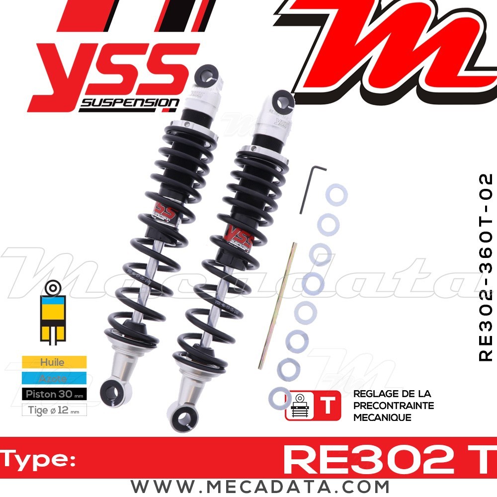 Amortisseur ~ YSS RE302-360T-02-88