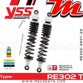 Amortisseur ~ YSS RE302-360T-22-88
