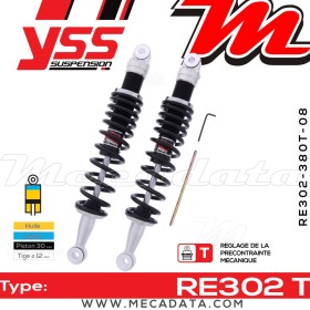 Amortisseur ~ YSS RE302-380T-08-88