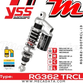 Amortisseur ~ YSS RG362-300TRCL-13-818