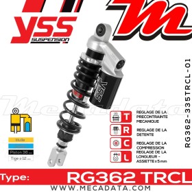 Amortisseur ~ YSS RG362-335TRCL-01-888