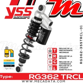 Amortisseur ~ YSS RG362-355TRCL-01-888