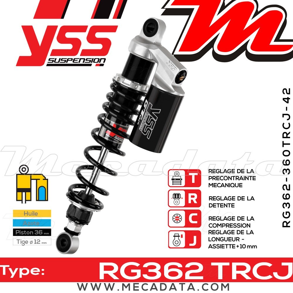 Amortisseur ~ YSS RG362-360TRCJ-42-888