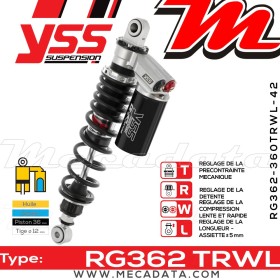 Amortisseur ~ YSS RG362-360TRWL-42-888