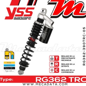 Amortisseur ~ YSS RG362-390TRC-05-888