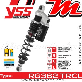 Amortisseur ~ YSS RG362-390TRCL-22-888
