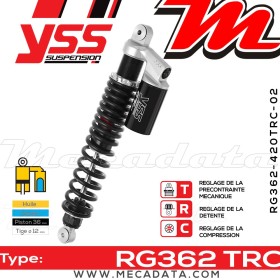 Amortisseur ~ YSS RG362-420TRC-02-888