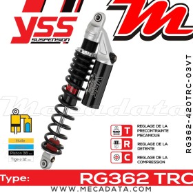Amortisseur ~ YSS RG362-420TRC03VT-888