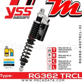 Amortisseur ~ YSS RG362-430TRCL-01-888