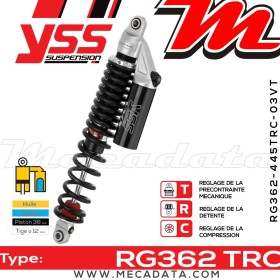 Amortisseur ~ YSS RG362-445TRC03VT-888